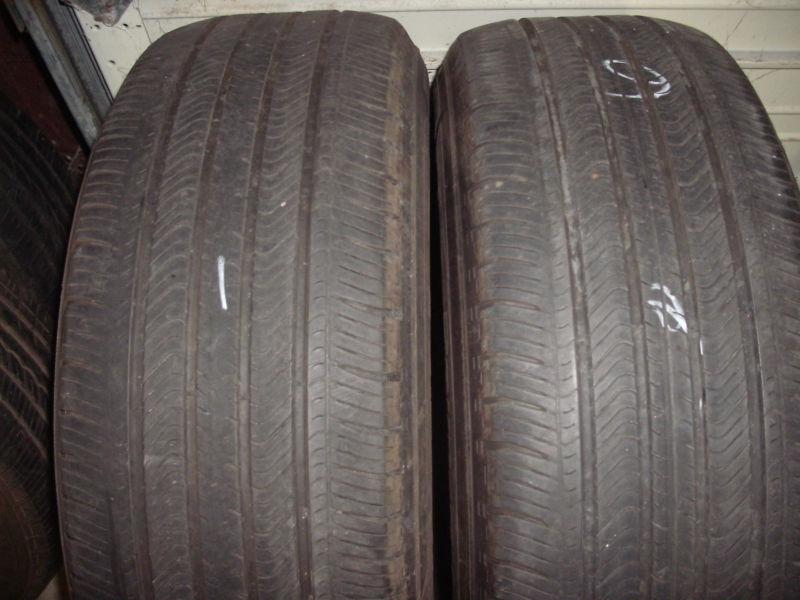 2  235/65/17 michelin primacy mxv-4 great for lease return fast free shipping!  