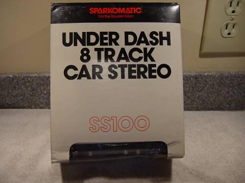 Nos under dash mount 8 track player