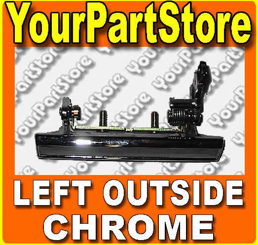 Gm outside exterior outer door handle driver drivers side left front chrome