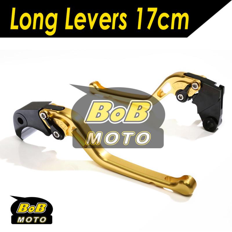 Hypermotard 1100 s/evo/sp 09 10 11 12 13 gold long clutch brake levers set gdlb