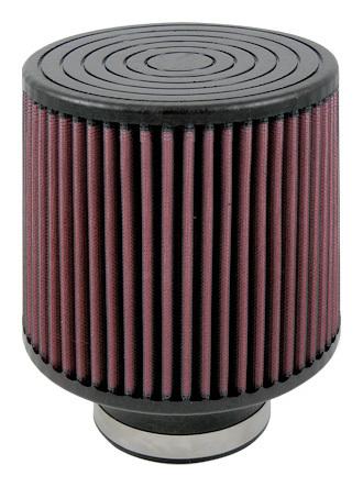 S&b air filter, rubber top, 2.50" id, 8" filter r0681