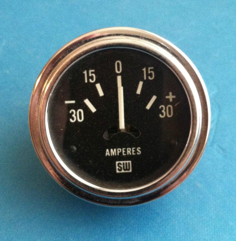 Stewart warner amperes -30 to +30 gauge  (b105)