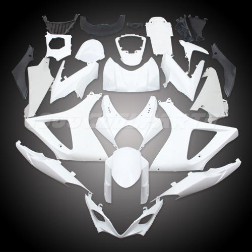 Unpainted fairings suzuki gsxr 1000 gsx-r1000 07 08 plastics kit (free gift)