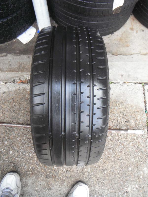 1 excellent 245 35 19 93y continental sport contact 2 tire 7/32 no plugs