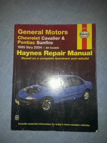 Cavalier sunfire haynes repair manual