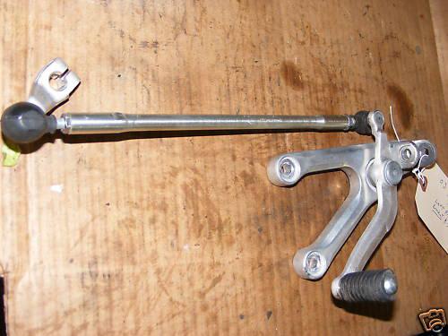 03 yamaha r6 rear foot shifter assembly r 6