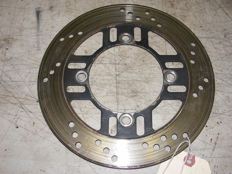 93 02 kawasaki zx6e zx600e rear brake rotor