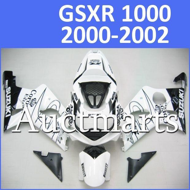 Fit suzuki 00 01 02 gsxr 1000 gsx-r1000 2000 2001 2002 fairing k1 d11 c3