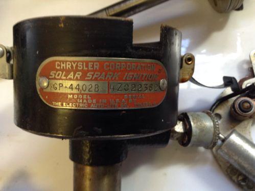 Chrysler straight eight distributer solar spark ignition gp-4402b straight 8 