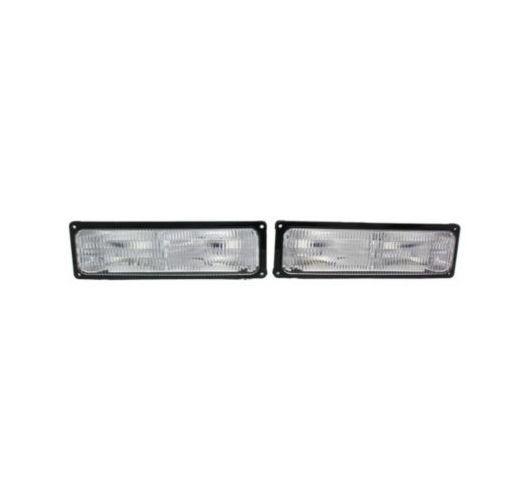 Ipcw parking light lamp set of 2 new clear lens full size truck cwc-324b