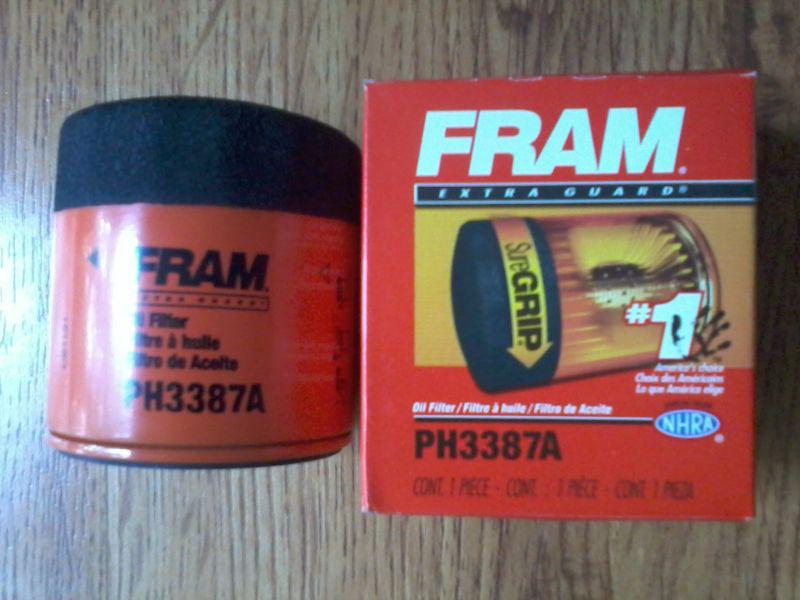 Fram ph3387a engine oil filter buick chevy gmc isuzu oldsmobile saab toyota 