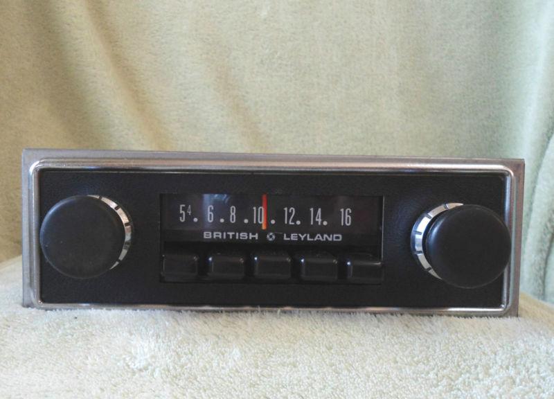 1970,1971,1972 british leyland/motorola  am radio mgb, mgb-gt, mg midget working