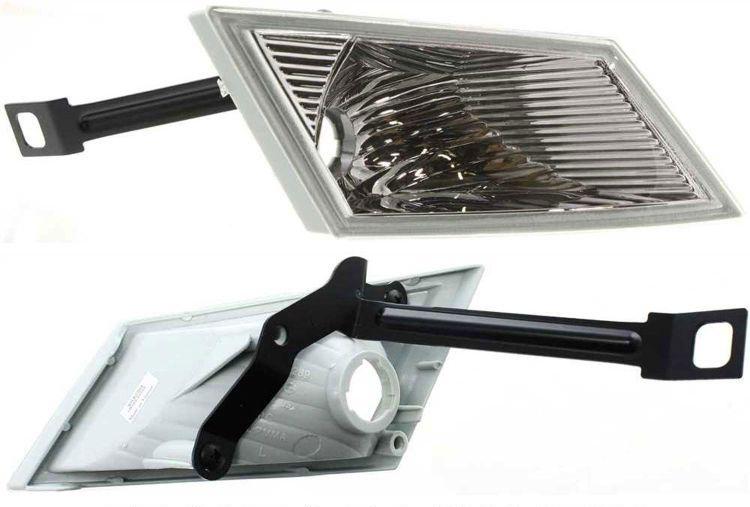 Parking light lamp lens & housing driver's left side