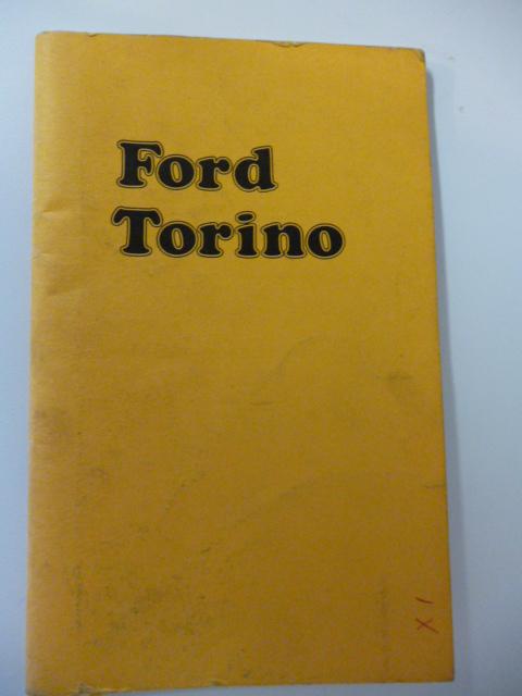 1974 ford torino owners manual original