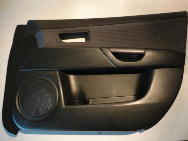 2004 05 06 07 08 09 mazda 3 front right passenger door panel cover card oem