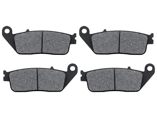 Front carbon kevlar brake pads for 1997-1999 honda valkyrie gl 1500 tourer