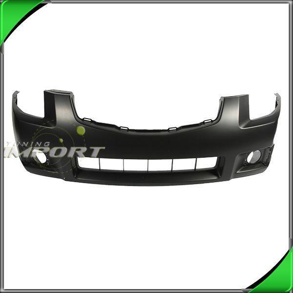 07-08 nissan maxima front bumper fascia cover abs primed blk plastic paint-ready