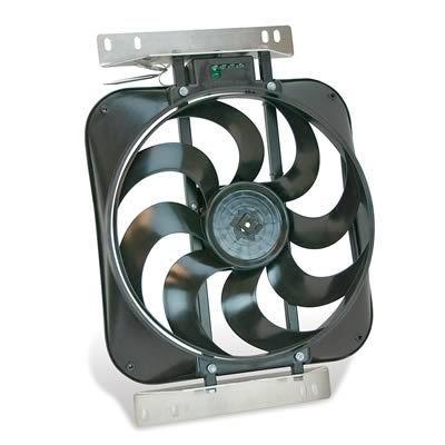 Flex-a-lite black magic xtreme electric fan 3,000 cfm puller 15" dia single 674