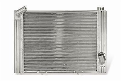 Flex-a-lite radiator crossflow dual-row aluminum natural chevy 305 350 454 each