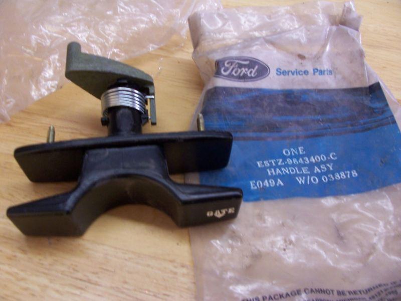 Nos ford oem, factory replacement hatch handle, e5tz-9843400-c, bronco/explorer?