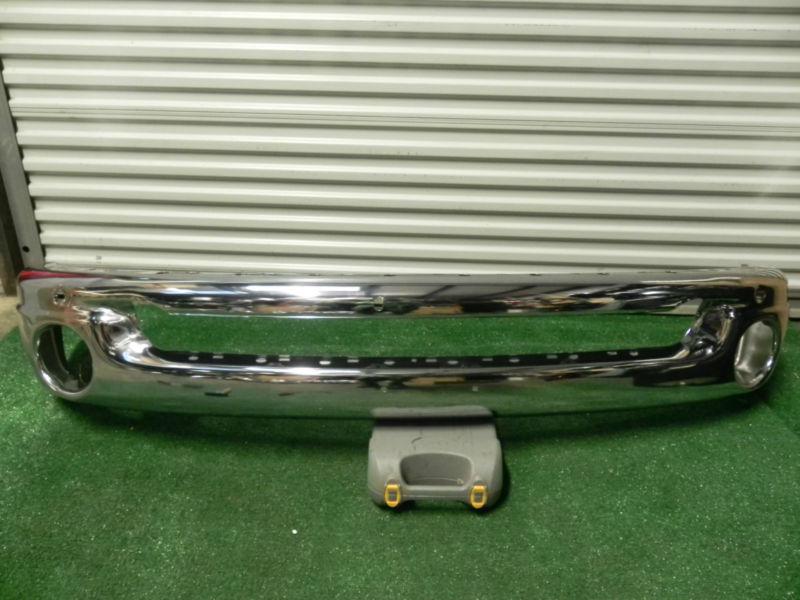 03 04 05 06 07 dodge ram front chrome bumper cover oem 2003-2007