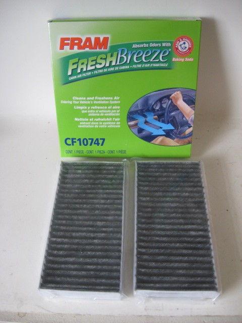 Dodge/jeep fram fresh breeze cf10747 cabin air filter(please read!)