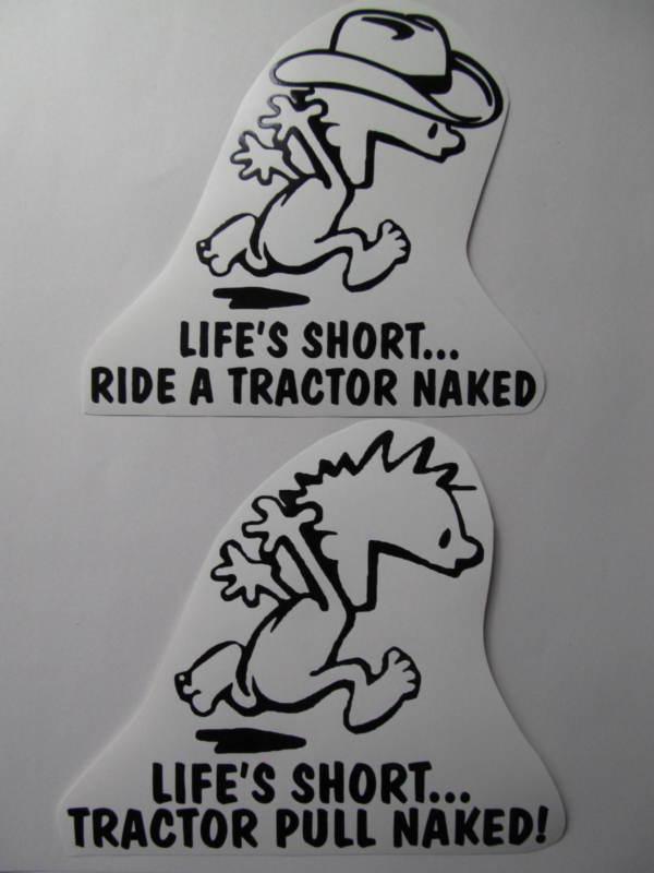 Tractor pulling allis chalmers ih massey harris ferguson cub cadet ford decal 