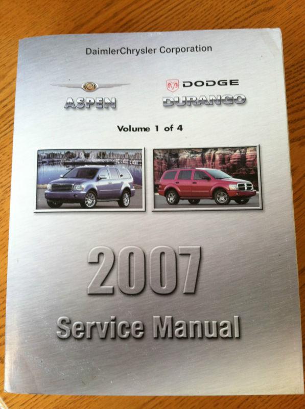 2007 chrysler dodge service manual