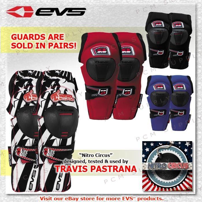 Evs sc05 knee/shin motocross mx skateboard freestyle youth guard - pair