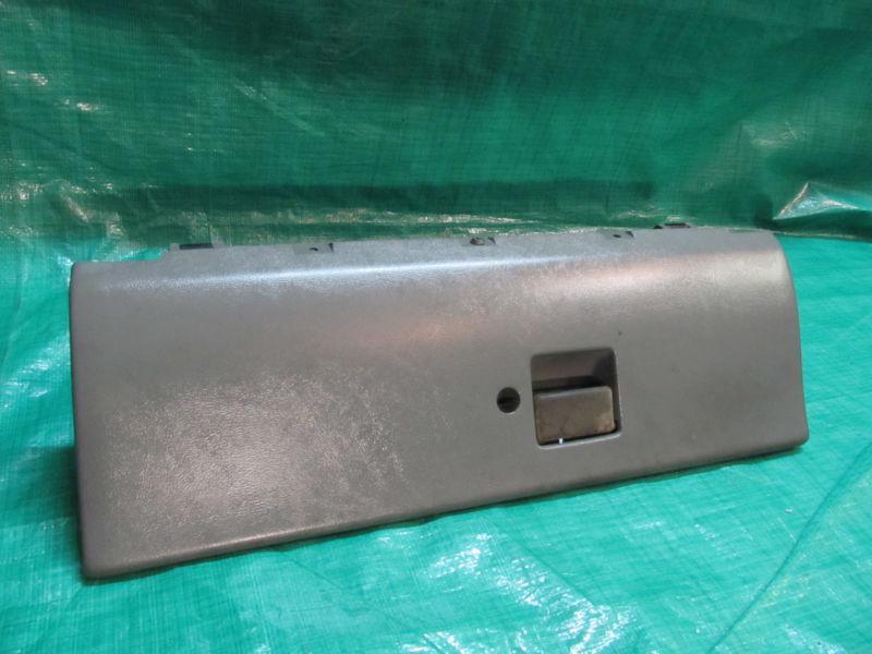 87-93 oem factory ford mustang gray grey 5.0 interior glove box door  lx gt 5.0