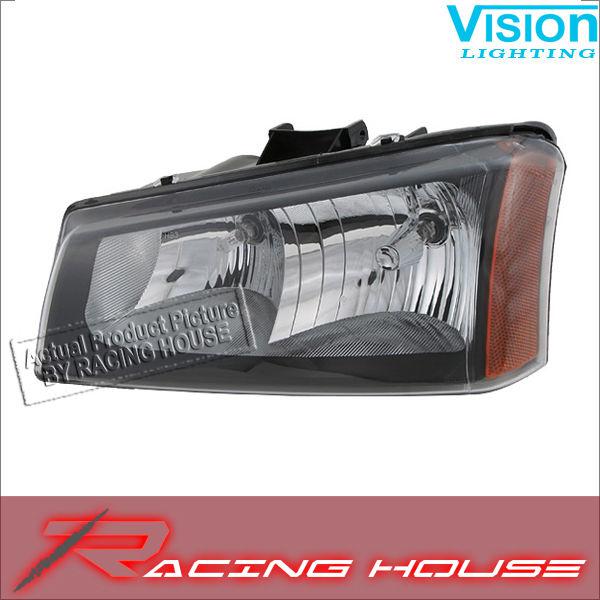 L/h headlight driver side lamp kit unit 05-07 chevy silverado 1500 2500 3500