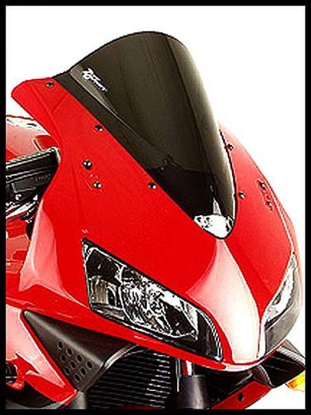 Zero gravity double bubble windscreen dark smoke for honda cbr1000rr 04-07