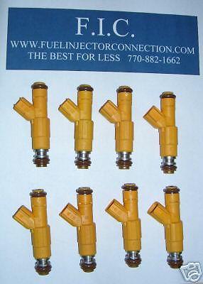 Fic fuel injectors 19lb  cadillac 4.5  new design bosch