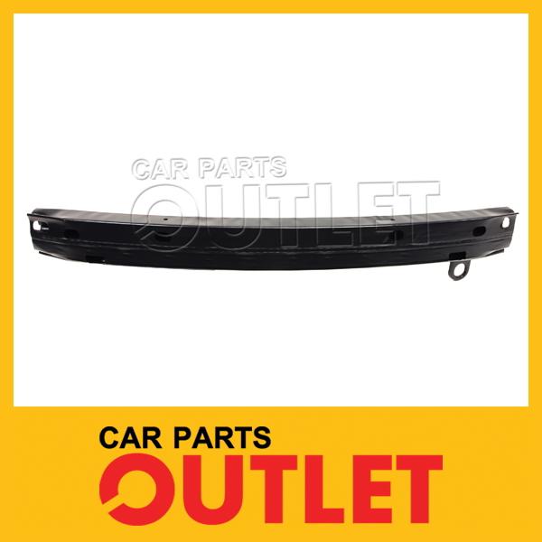 04 05 06 scion xa primered black front bumper steel reinforcement bar rebar h/b