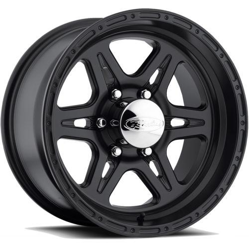 16x8 black raceline renegade 6 (891) wheels 6x5.5 +0 toyota 4-runner fj cruiser