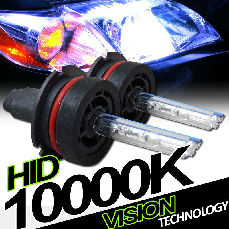 2pc 9004/hb1 bulb 10000k xenon hid conversion kit headlight headlamp low beam