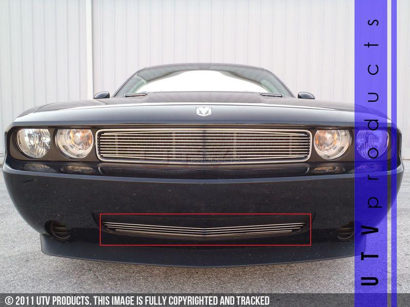 2008 2009 2010 dodge challenger bumper billet grille polished 09 10 custom