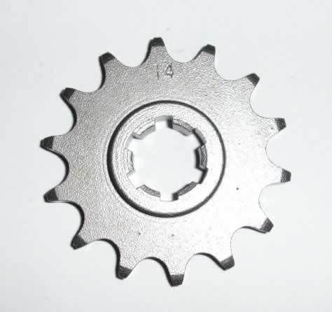 2002-08 ktm 65 sx xc 14t front sprocket