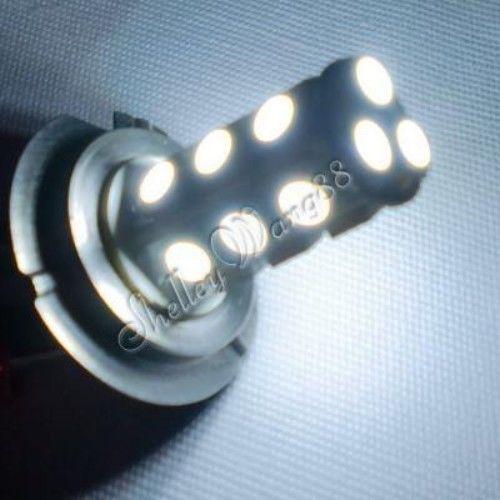 2x 18 led 5050 smd h7 fog / brake white bulb lamp car light