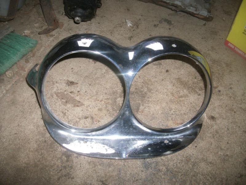 1958 cadilac deville drivers side headlight ring
