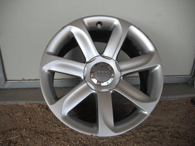 18"audi tt  08-11 factory 7 spoke wheel. light curb 58819 00534 - one wheel only