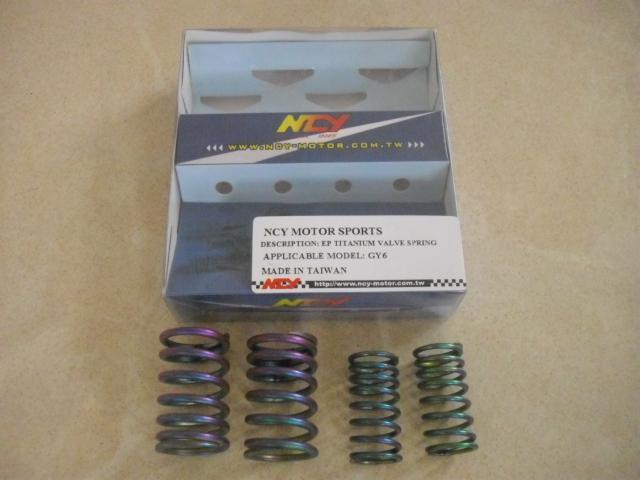 Scooter 125cc 150cc gy6 ncy high performance titanium valve springs 