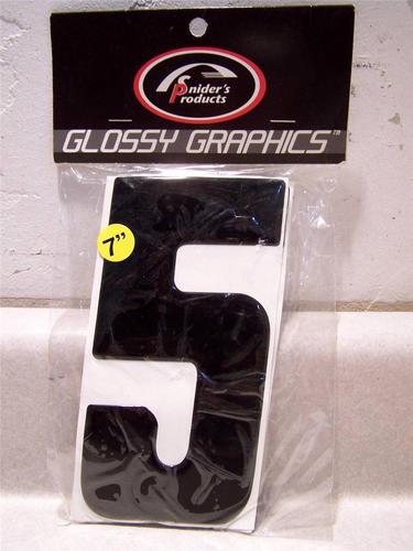Nos snider's products no wrinkle #'s glossy graphics > 7"#5(3pck) < {xyz}