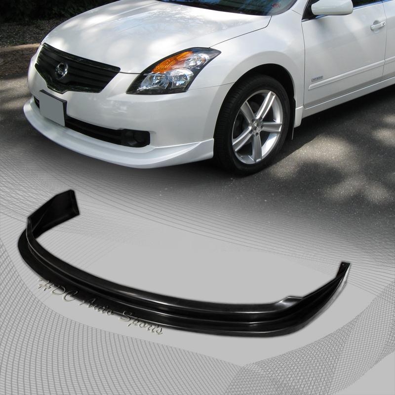 07-09 nissan altima sedan front polyurethane pu primer black front bumper lip