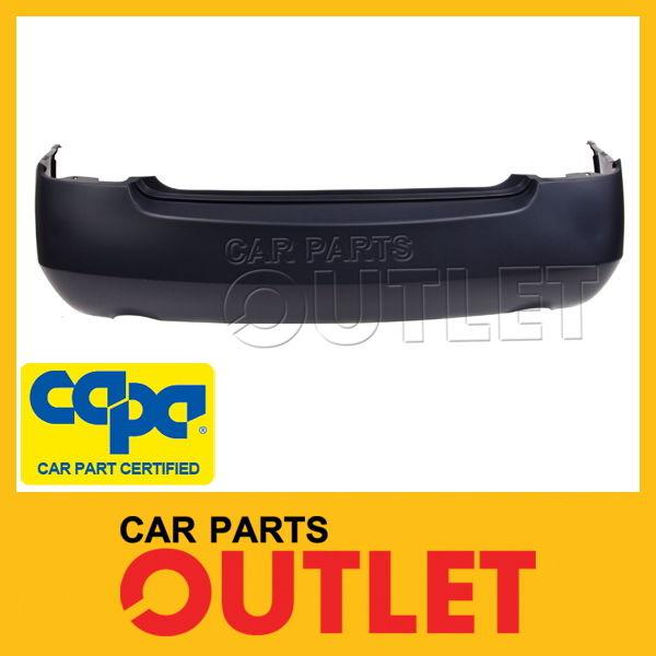 2002-2006 nissan altima v6 3.5l rear bumper primed black capa certified car part