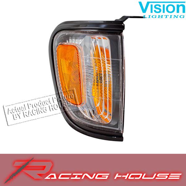 Right passenger corner light w/blk sand pearl bezel 01-04 toyota tacoma