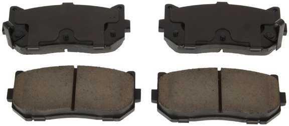 Altrom imports atm d957s - brake pads - rear, ceramic