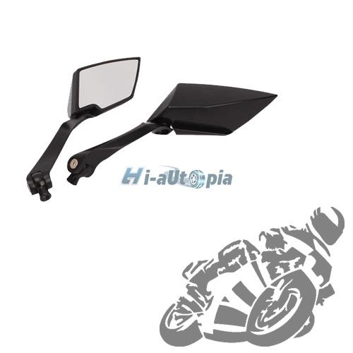 New cool design universal motorcycle retrofit koso diamond rearview mirror black