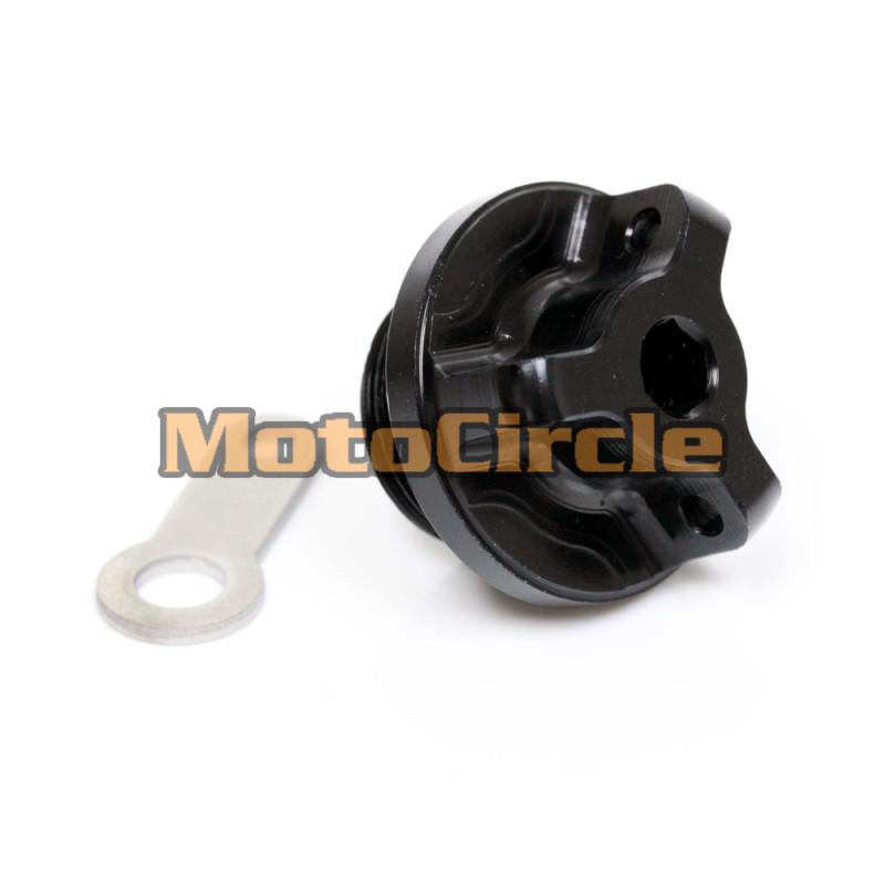 Black cnc oil filler cap gsxr 600 750 1000 1300 r hayabusa gsf 650 1250 bandit