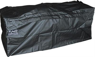 Rage rbg-04 car top carrier xl capacity nylon black 19.6 cu. ft. each